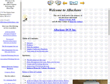 Tablet Screenshot of abackans.com